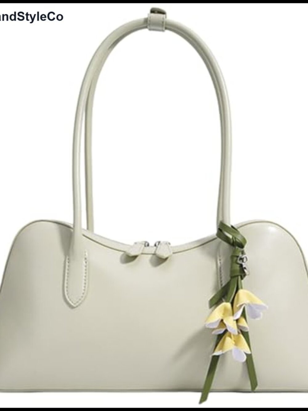 Genuine Leather Shoulder Bag Satchel Top Handle Purse Zipper